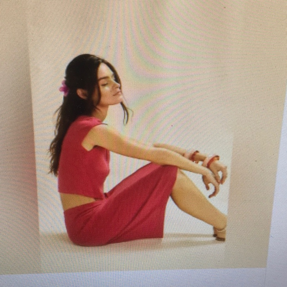 FREE PEOPLE FREE-EST/“GOOD FEELS”2 PIECE SET IN”LOVE POTION”